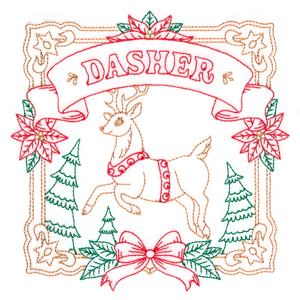Christmas Reindeer Team - Dasher - Image 10
