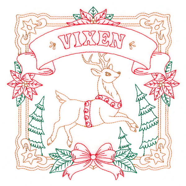 Christmas Reindeer Team - Vixen - Image 7