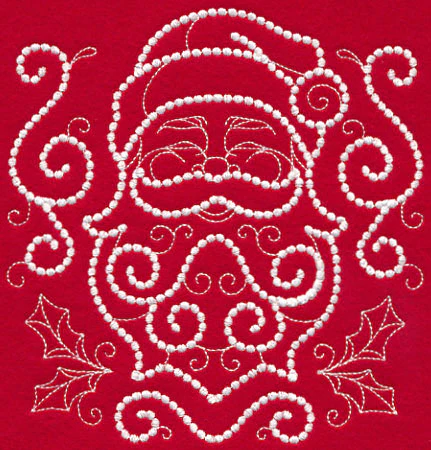 Christmas Santa (Candlewicking) - Image 3