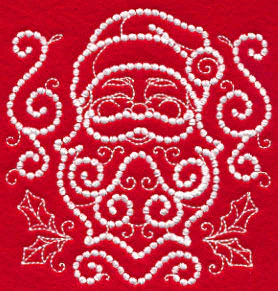 Christmas Santa (Candlewicking) - Image 5