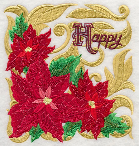 Christmas Spirit Blooms - Poinsettias - Image 3
