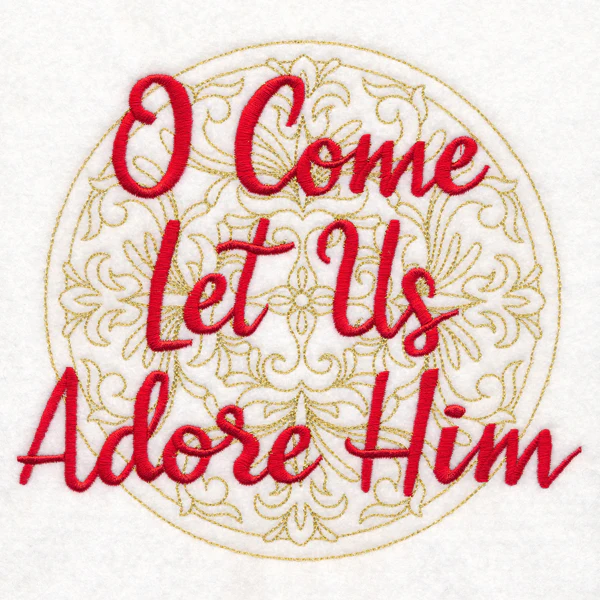 Christmas Spirited Sayings - O Come Let Us Adore Him - Image 2