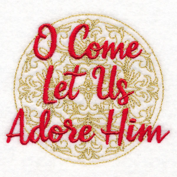 Christmas Spirited Sayings - O Come Let Us Adore Him - Image 5