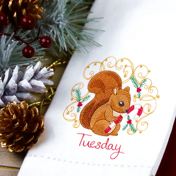Christmas Squirrel on Tuesday - Image 4