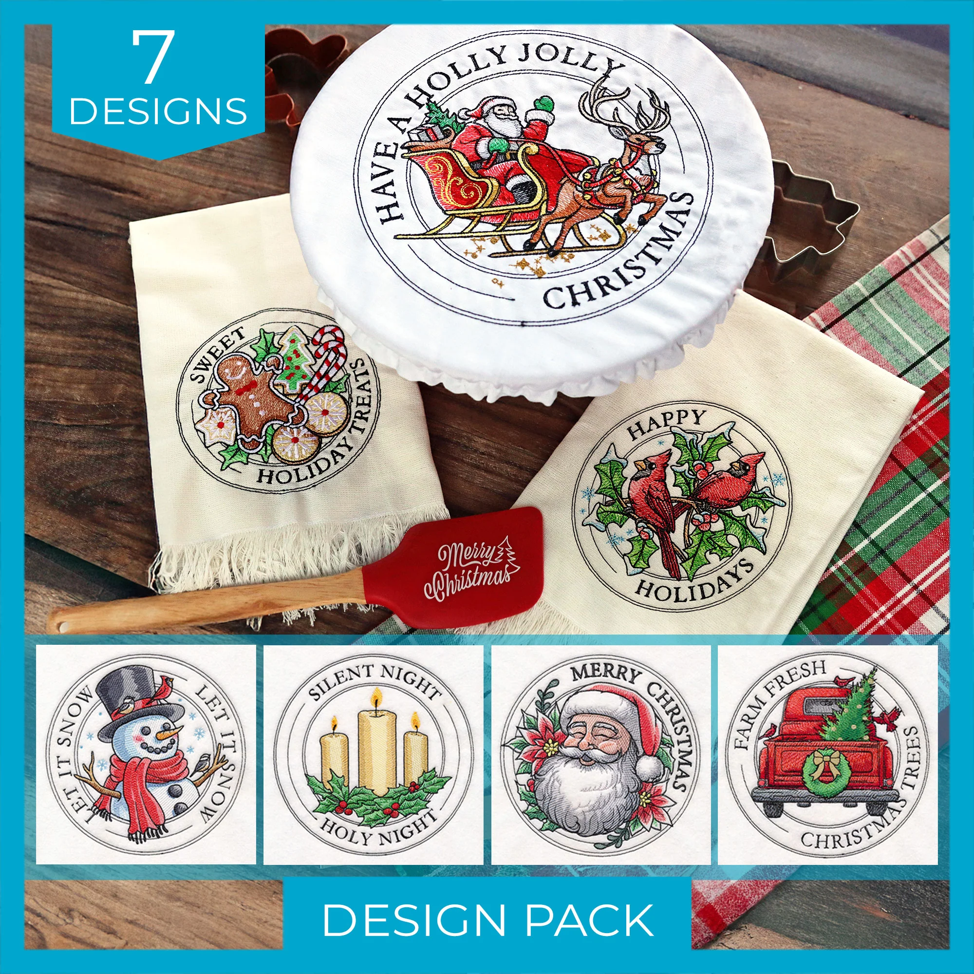 Christmas Stamps Design Pack - Image 5