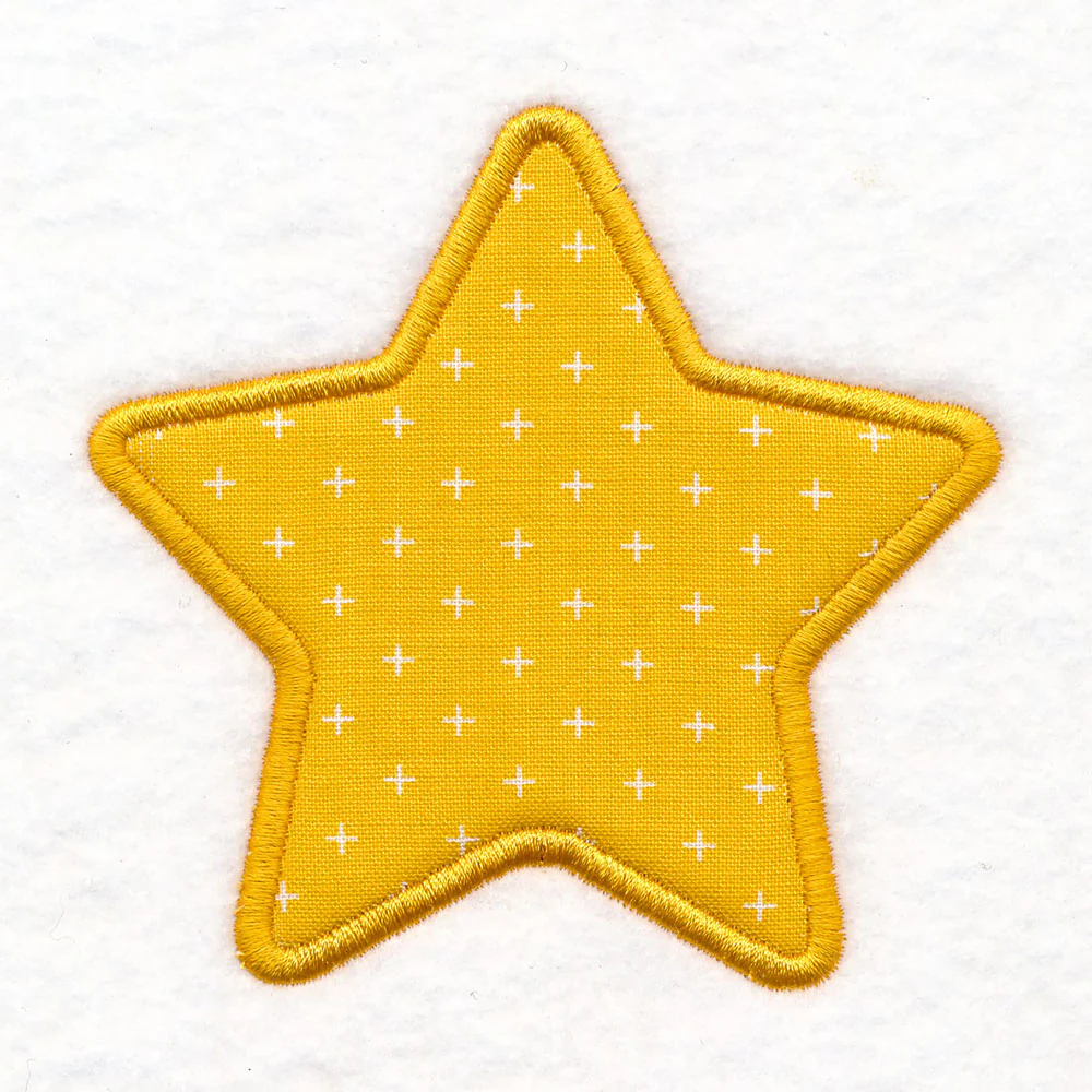 Christmas Star Scour Patch (Applique) - Image 3