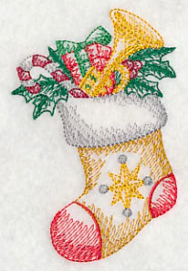 Christmas Stocking (Toile) - Image 9