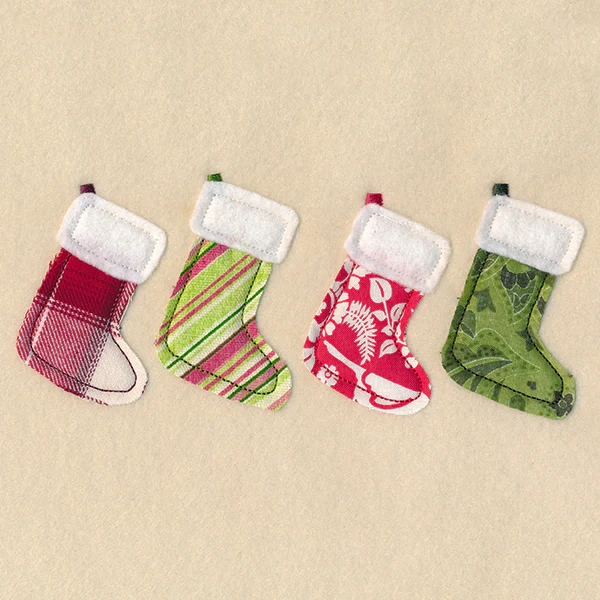 Christmas Stockings Border (Crafty Cut Applique) - Image 3