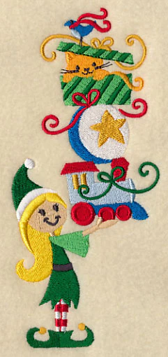 Christmas Toyland Tower - Girl Elf - Image 3