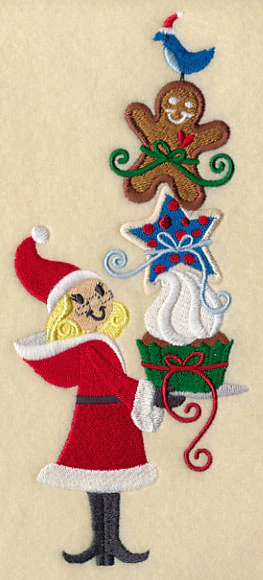 Christmas Toyland Tower - Mrs. Claus - Image 2