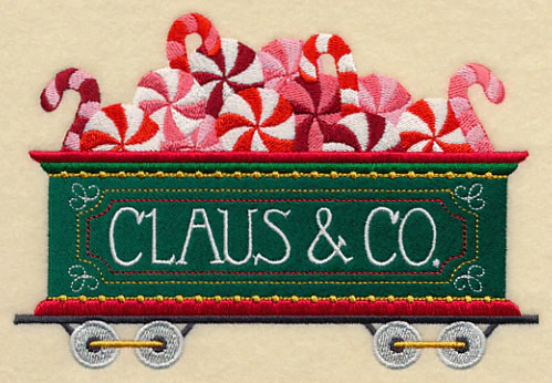 Christmas Train - Peppermint Car - Image 2
