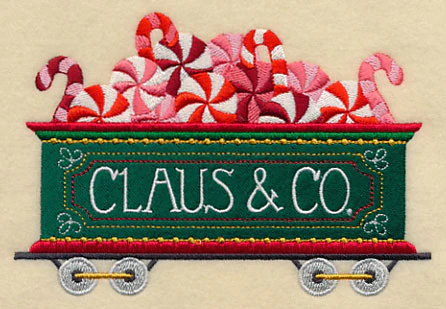 Christmas Train - Peppermint Car - Image 3