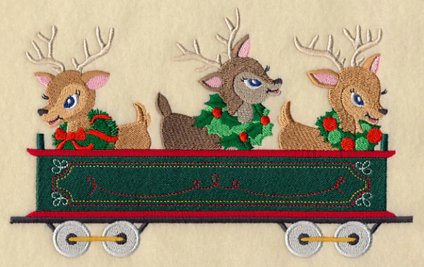 Christmas Train - Reindeer Car - Image 5