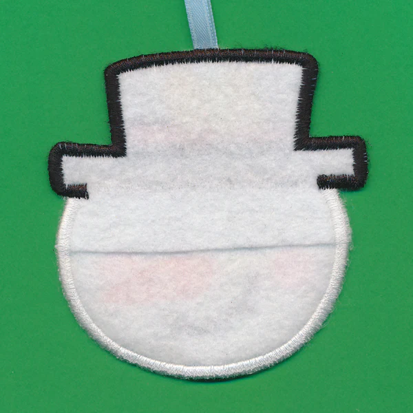 Christmas Treat Holder - Snowman (In-the-Hoop) - Image 4