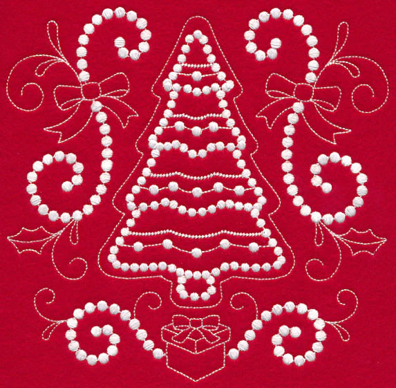Christmas Tree (Candlewicking)