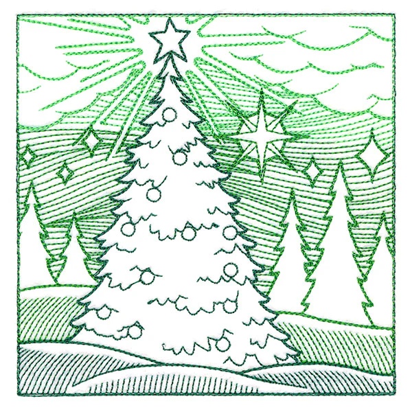 Christmas Tree Etching - Image 4