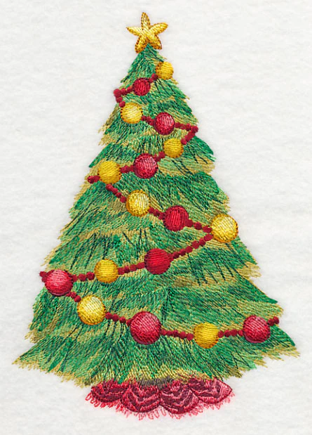 Christmas Tree in Watercolor - Image 2
