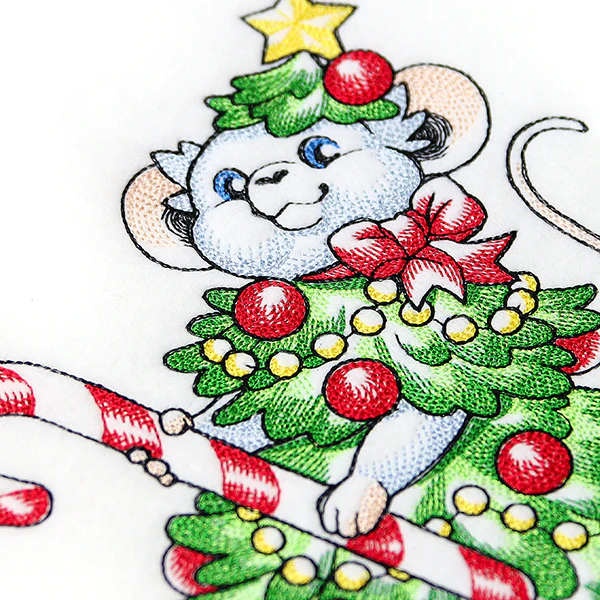 Christmas Tree Mouse - Image 2
