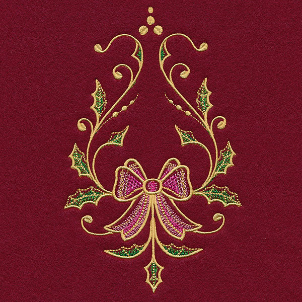 Christmas Tree Skirt Delights - Bow - Image 7