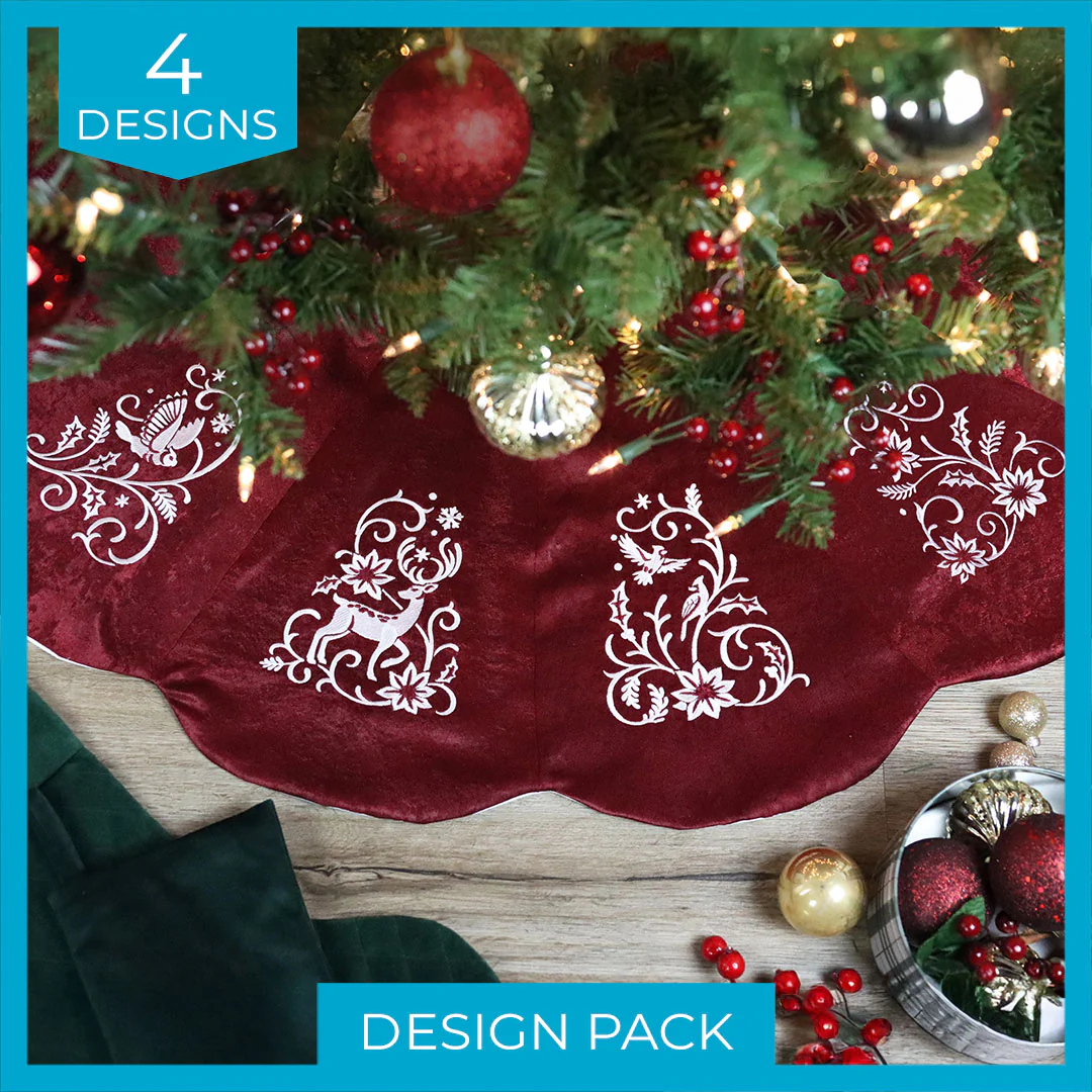 Christmas Tree Skirt Design Pack - Image 9