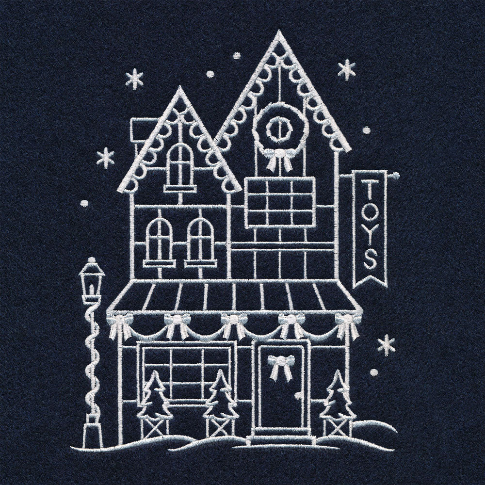 Christmas Village Store (Whitework) - Image 4