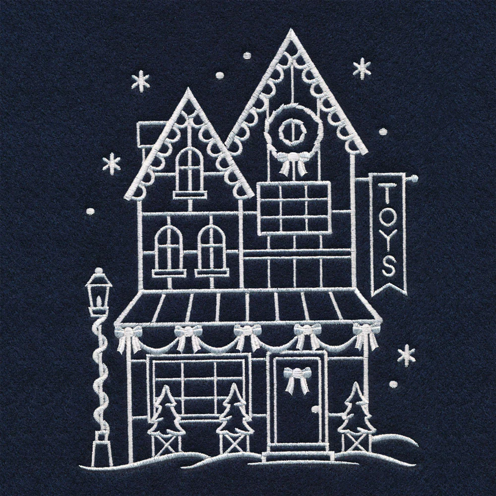Christmas Village Store (Whitework) - Image 6