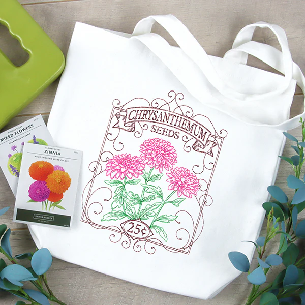 Chrysanthemum Seed Packet - Image 2