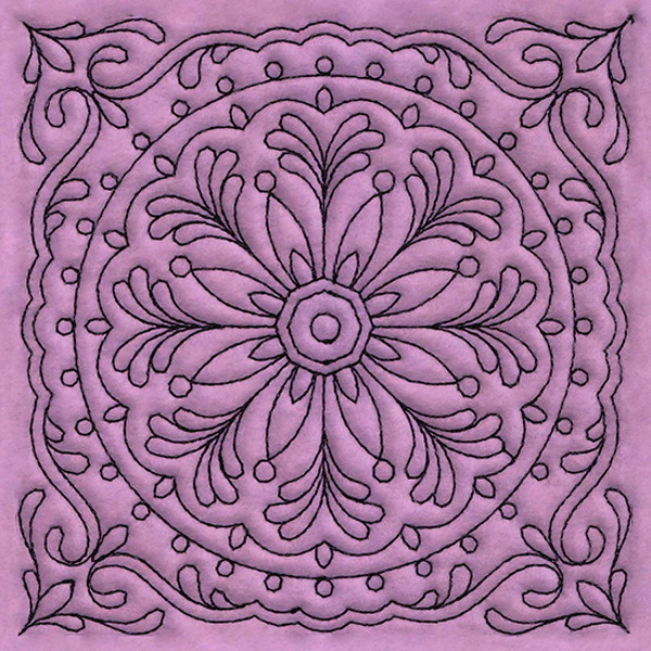 Circle & Texture Quilting - Circle 1 (Double Run) - Image 10