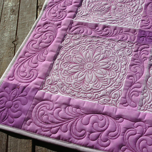 Circle & Texture Quilting - Circle 1 (Double Run) - Image 3