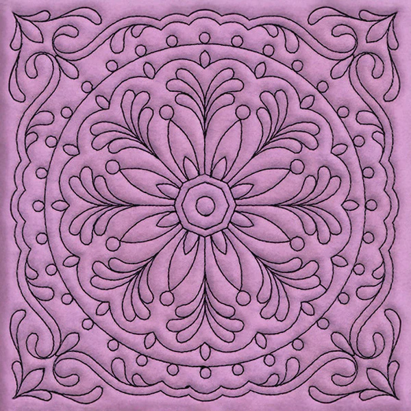 Circle & Texture Quilting - Circle 1 (Double Run) - Image 4