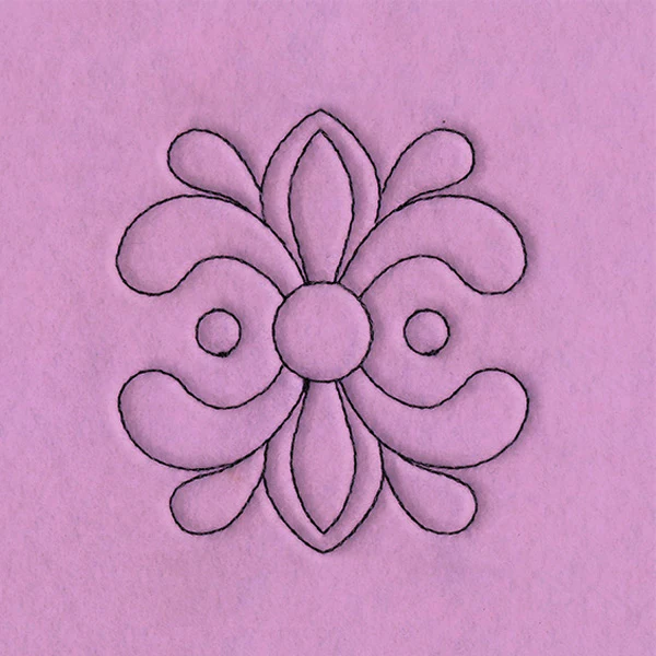 Circle & Texture Quilting - Wide Corner (Double Run) - Image 9
