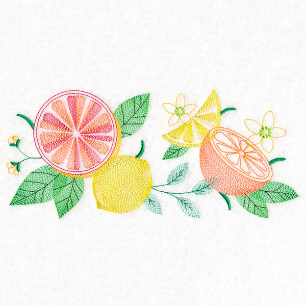 Citrus Splash Border - Image 2