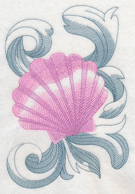 Clamshell with Baroque Background - Image 4