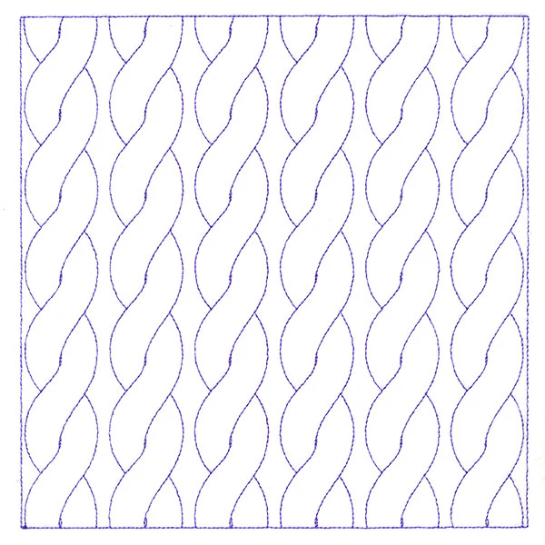 Classic Cable Square (Double Run) - Image 6