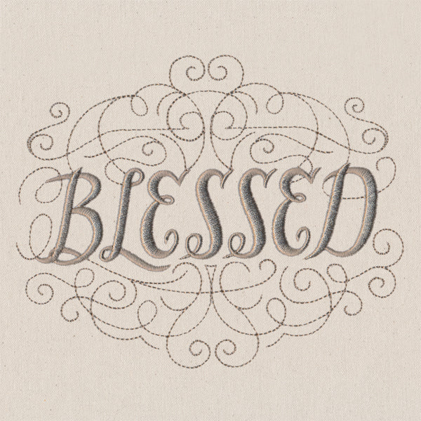 Classic Calligraphy - Blessed - Image 3