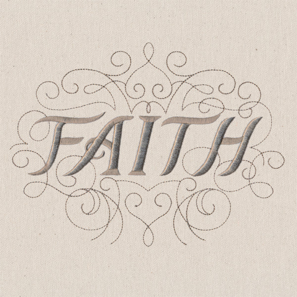 Classic Calligraphy - Faith - Image 2