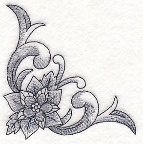 Classic Christmas Poinsettia Corner - Image 3