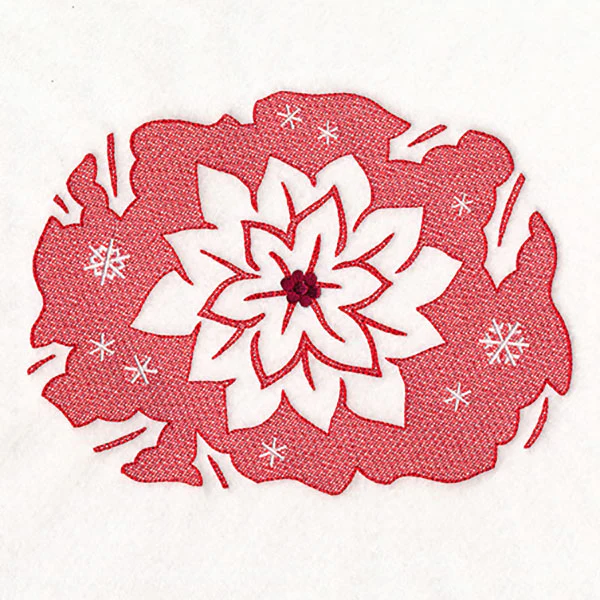 Classic Christmas - Poinsettia (Embossed) - Image 3