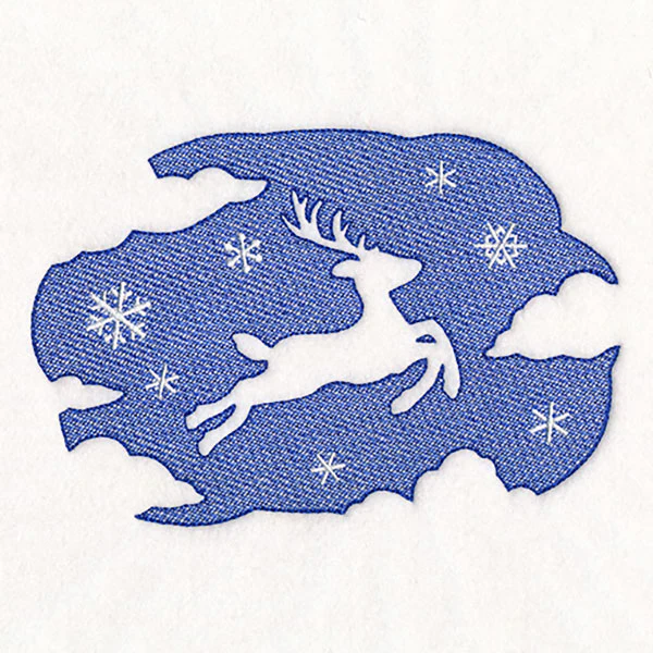 Classic Christmas - Reindeer (Embossed) - Image 7