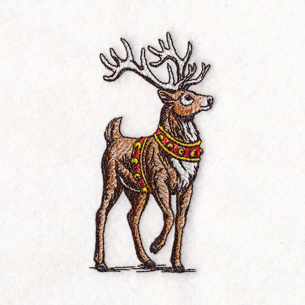 Classic Christmas Scene - Reindeer - Image 6
