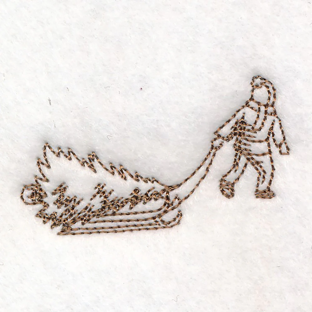 Classic Christmas Scene - Boy - Image 5