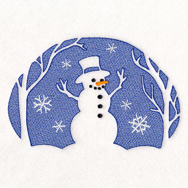 Classic Christmas - Snowman (Embossed) - Image 10