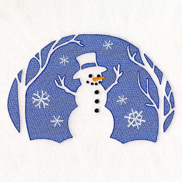 Classic Christmas - Snowman (Embossed) - Image 7