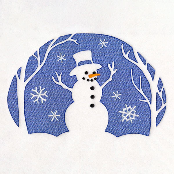 Classic Christmas - Snowman (Embossed) - Image 9