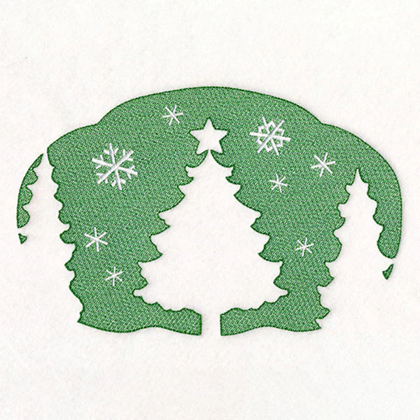 Classic Christmas - Tree (Embossed) - Image 4