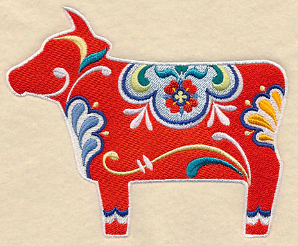 Classic Dala Cow - Image 2