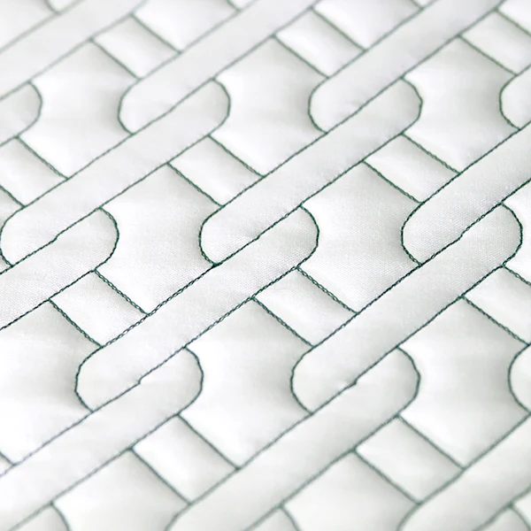 Classic Diamond Cable Square (Double Run) - Image 2