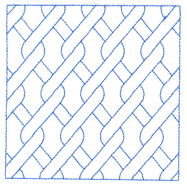 Classic Diamond Cable Square (Double Run) - Image 9