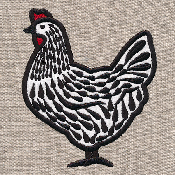 Classic Farmhouse Chicken (Applique) - Image 4
