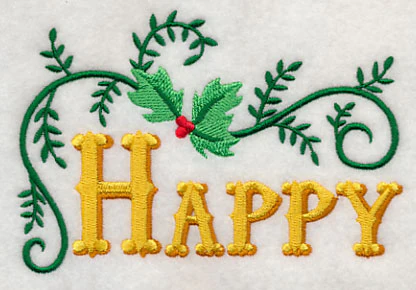 Classic Holiday Wishes - Happy - Image 2